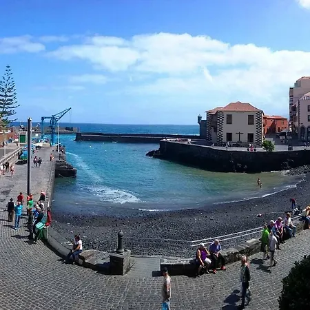 Downtown With Teide & Beach Views From Balcony * Puerto de la Cruz (Tenerife)